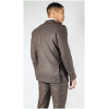 STZ92 - Men's Brown Double Breasted 2 Piece Suit