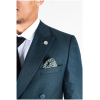 STZ93 - Men's Green Double Breasted 2 Piece Suit