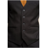 Marco - Men's Classic Black Waistcoat