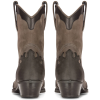 Mens High Western Boots Real Leather Black Riding Dancing Hunting Cowboy Vintage Pointed Toe