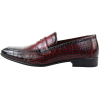 Men's Slip On Formal Red Loafers