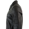 Men's Leather Harrington Brown Bomber Classic Pilot Jacket