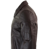 Men's Leather Harrington Burgundy Bomber Classic Pilot Jacket