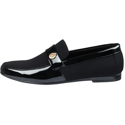 Men's Slip On Lightweight Black Loafer Shoes