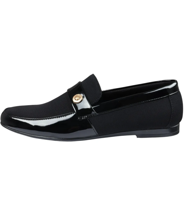 Men's Slip On Lightweight Black Loafer Shoes