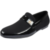 Men's Slip On Lightweight Black Loafer Shoes