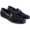 Men's Slip On Lightweight Navy Loafer Shoes