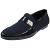 Men's Slip On Lightweight Navy Loafer Shoes