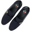 Men's Slip On Lightweight Navy Loafer Shoes