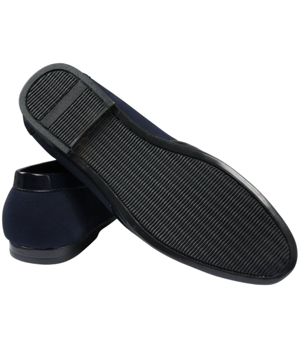 Men's Slip On Lightweight Navy Loafer Shoes