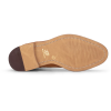 Men's Burgundy Suede Leather Slip On Chelsea Ankle Boots