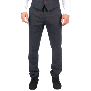 Madrid – Men’s Blue Tweed Trousers