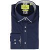 Men's Navy Button Down Shirt Floral Print Winchester