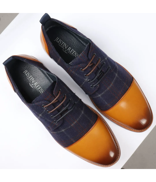 Ronnie - Men's Oxford Leather Shoes