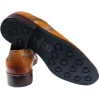 Simon - Men's Brown Brogue Leather Shoes