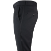 Men's Black Tuxedo Trousers Wedding Prom Stripe Satin Stripe