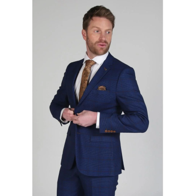 Alex - Men's Navy Blazer