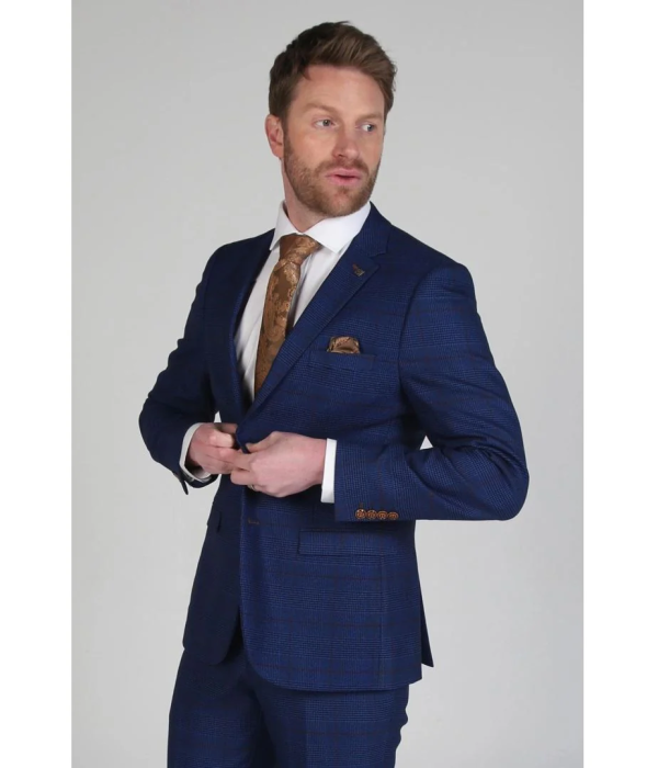 Alex - Men's Navy Blazer