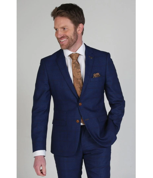 Alex - Men's Navy Blazer