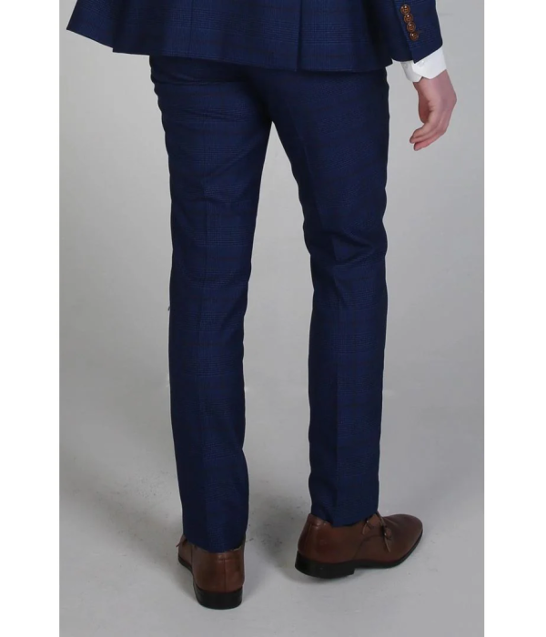 Alex - Men's Navy Trousers