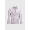 Alvari - Men's Grey Linen Summer Blazer