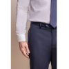 Baresi - Men's Plain Navy Classic Trousers