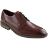 Mens Real Full Leather Black Welted Derby Shoes Smart Casual Burgundy Wine Classic Vintage