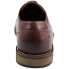 Mens Real Full Leather Black Welted Derby Shoes Smart Casual Burgundy Wine Classic Vintage