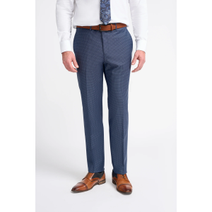 Bond – Men’s Navy Check Trousers