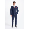 Bond - Men's Navy 2 Piece Double Breasted Suit