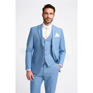 Bond – Men’s Sky Blue Tailored Fit Blazer