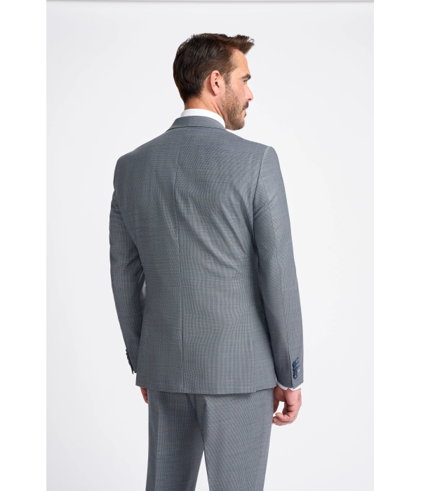 Bond - Men's Grey Tailored Fit Blazer