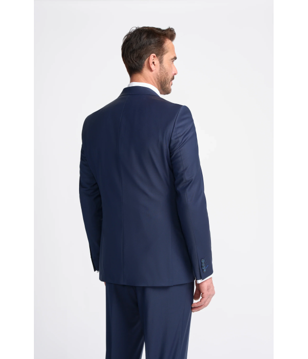 Bond - Men's Navy Tailored Fit Blazer