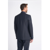 Bond - Men's Dark Navy 3 Piece Tailored Fit Suit