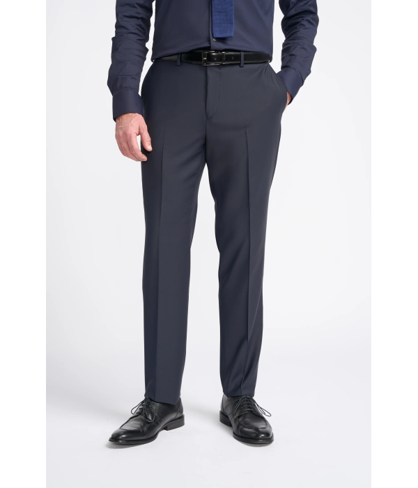 Bond - Men's Dark Navy 3 Piece Tailored Fit Suit