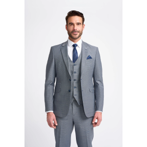 Bond – Men’s Grey 3 Piece Tailored Fit Suit