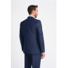 Bond - Men's Navy 3 Piece Tailored Fit Suit