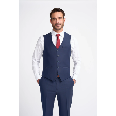 Bond - Men's Navy Waistcoat