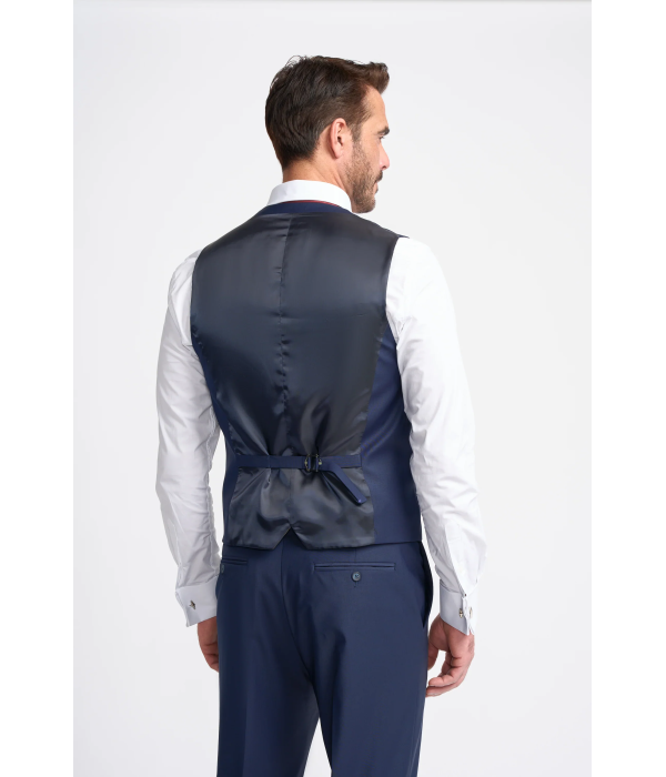 Bond - Men's Navy Waistcoat