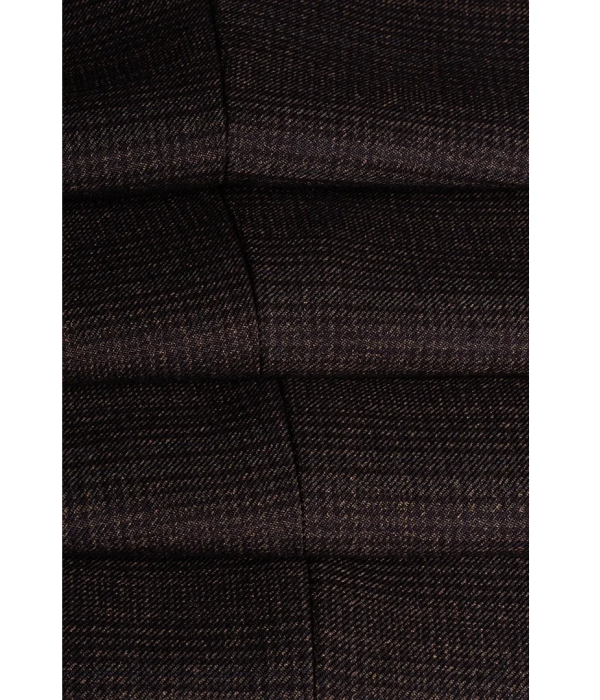 Caridi - Men's Tweed Brown Trousers