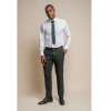 Caridi - Men's Olive Green Tweed Trousers