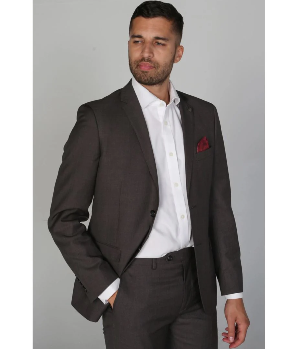 Charles - Men's Charcoal Blazer