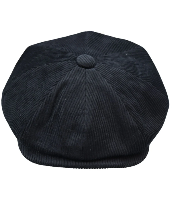 Men's 8 Panel Razor Baker Boy Hat Corduroy Blinders Newsboy Flat Caps