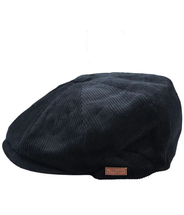 Men's 8 Panel Razor Baker Boy Hat Corduroy Blinders Newsboy Flat Caps