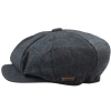Men's 8 Panel Razor Baker Boy Hat Wool Tweed Blinders Newsboy Flat Cap