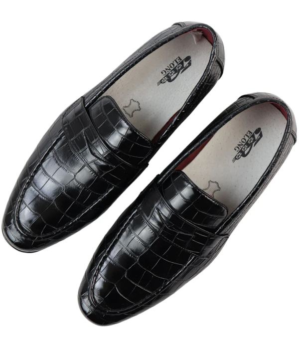 Men's Slip On Formal Black Loafers