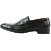 Men's Slip On Formal Green Loafers