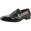 Men's Slip On Formal Green Loafers