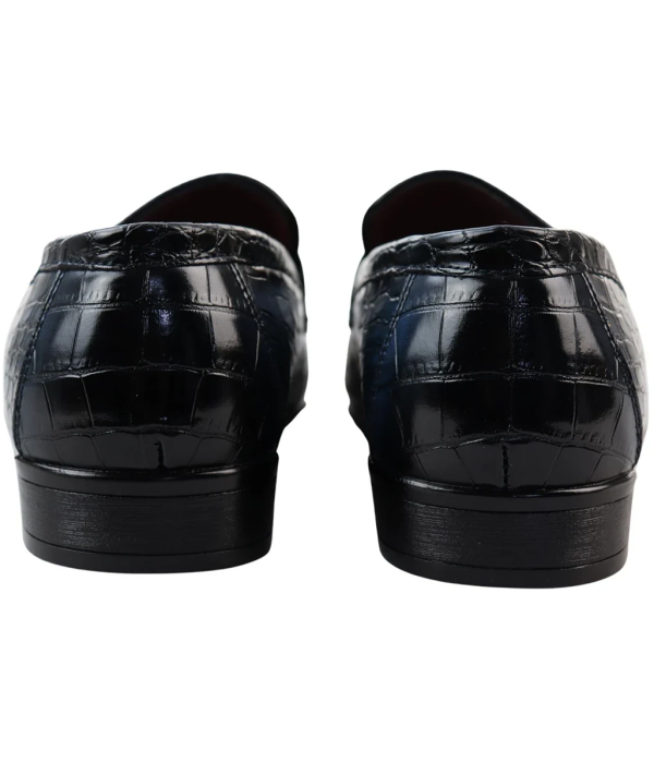 Men's Slip On Formal Navy Loafers