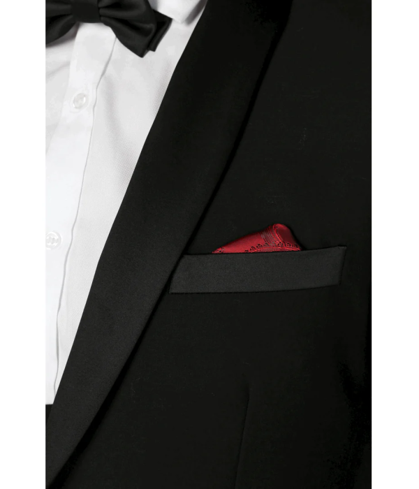 Ford - Men's Black Shawl Lapel Blazer